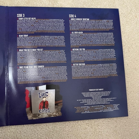 Luke Combs “What You See Is What You Get” records - Picture 4 of 5